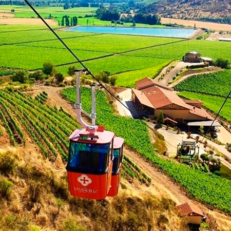 Valle de Colchagua - Viña Santa Cruz